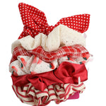 Pack Colet Mujer Set Scrunchie Rojo Azaleia