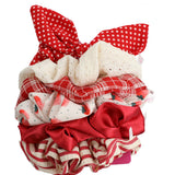 Pack Colet Mujer Set Scrunchie Rojo Azaleia