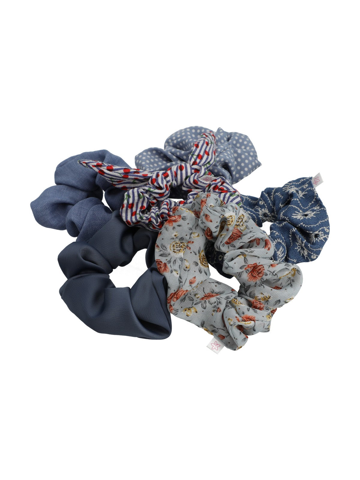 Pack Colet Mujer Set Scrunchie Azul Azaleia