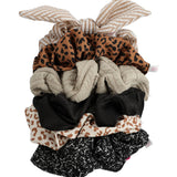 Pack Colet Mujer Set Scrunchie Café Azaleia