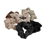 Pack Colet Mujer Set Scrunchie Café Azaleia