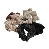 Pack Colet Mujer Set Scrunchie Café Azaleia
