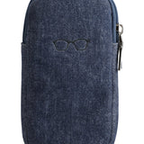 Estuche Para Anteojos Mujer Twin Glasscase Azul Azaleia