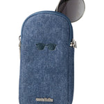 Estuche Para Anteojos Mujer Twin Glasscase Azul Azaleia