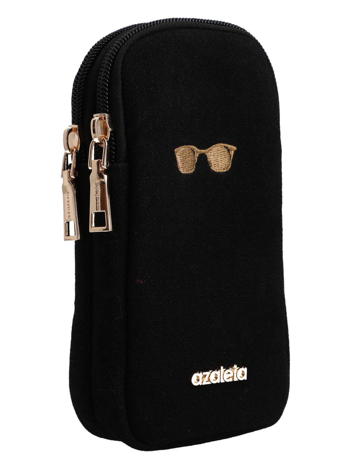 Estuche Para Anteojos Mujer Twin Glasscase Negro Azaleia