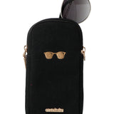 Estuche Para Anteojos Mujer Twin Glasscase Negro Azaleia