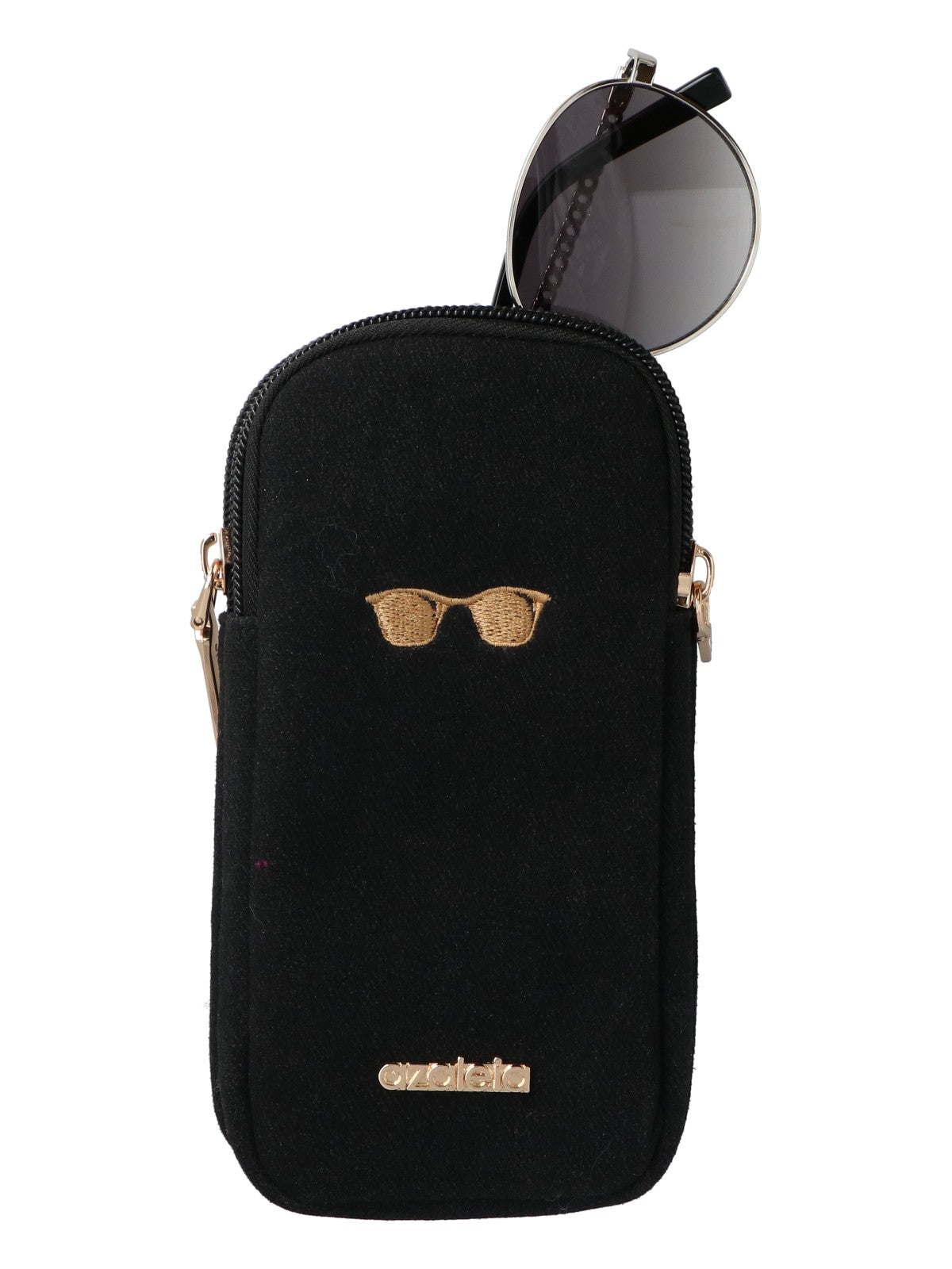 Estuche Para Anteojos Mujer Twin Glasscase Negro Azaleia