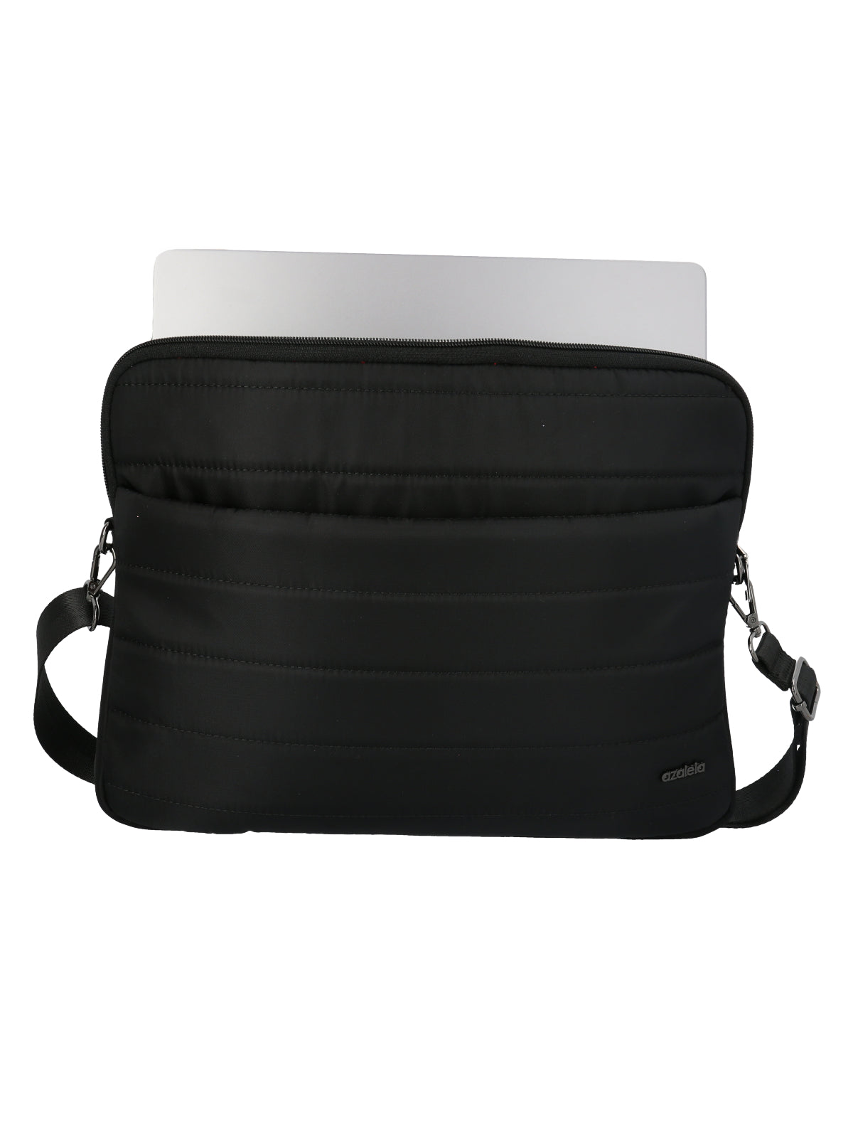 Bolso Notebook Alessio Negro Azaleia
