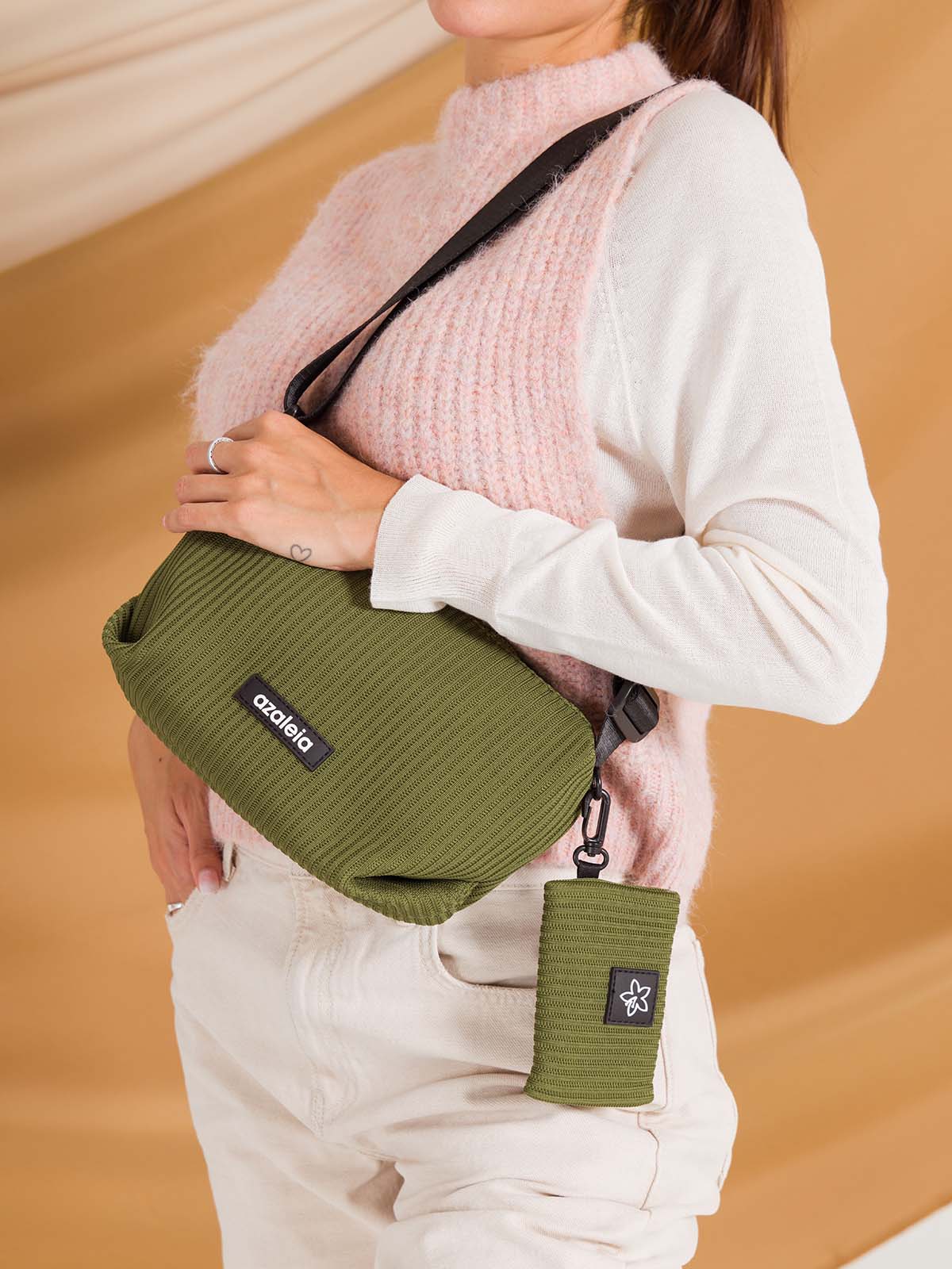 Cartera Mujer Marce Cross Verde Azaleia