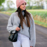 Gorro Mujer  Beanie Comfy Rosado Azaleia