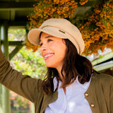 Gorro Mujer  Cap Beret Beige Azaleia