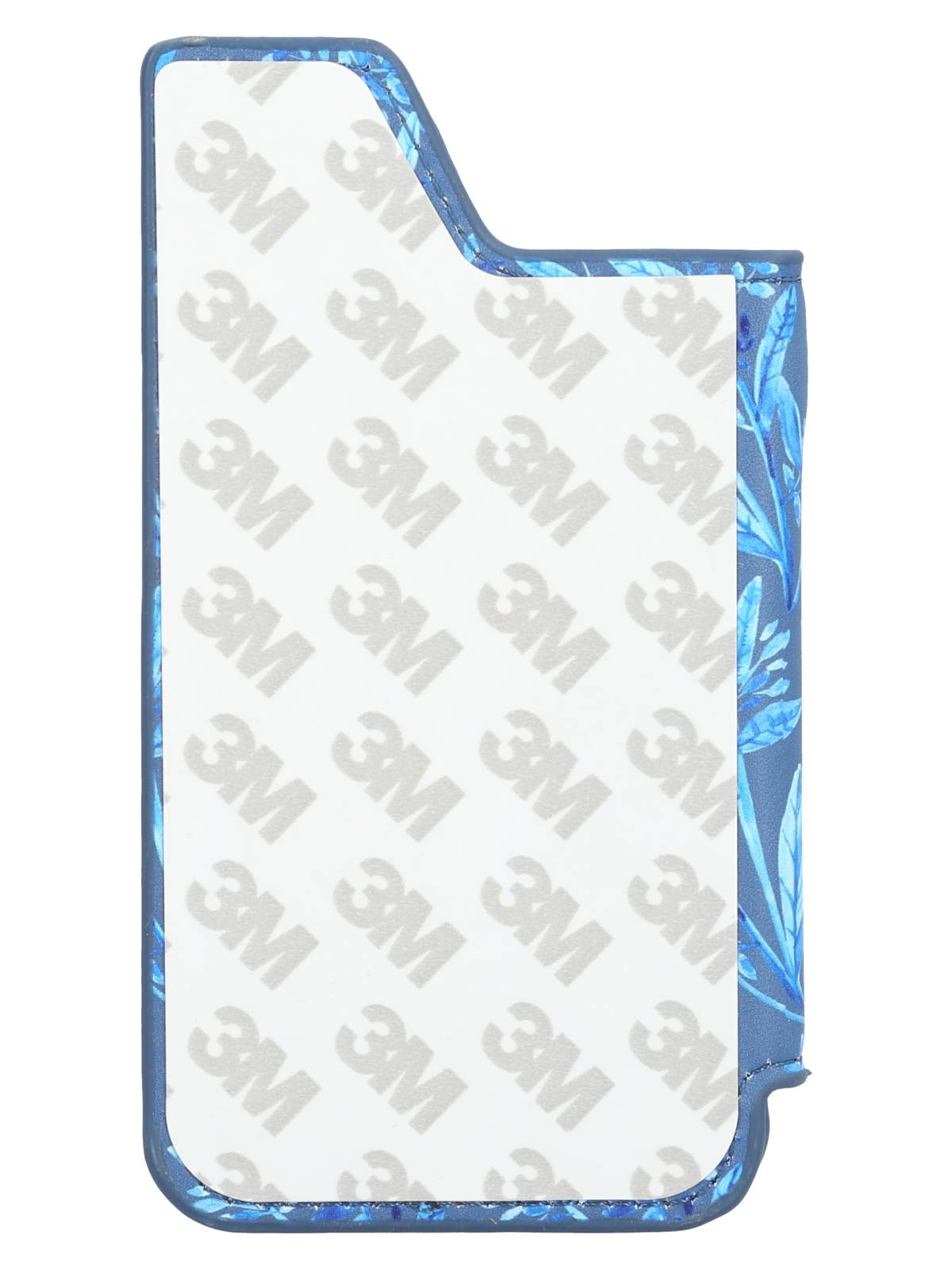 Tarjetero Mujer Phone Card Leaf Azul Azaleia