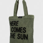 Cartera Mujer Rafia Tote Verde Azaleia