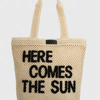 Cartera Mujer Rafia Tote Beige/Crudo Azaleia