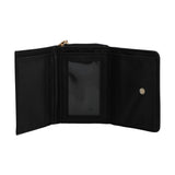 Billetera Mujer Boston Wallet Negro Azaleia