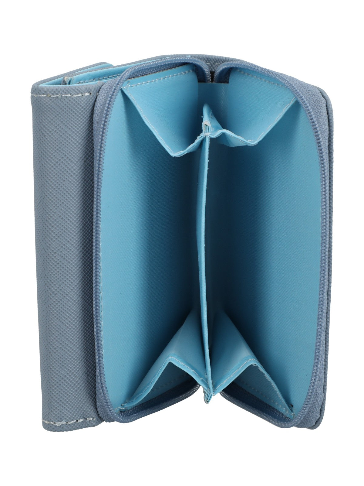 Billetera Mujer Boston Wallet Gris Azaleia