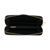 Billetera Mujer Heart Wallet Negro Azaleia