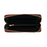 Billetera Mujer Flower Wallet Café Azaleia