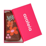 Billetera Mujer Flower Wallet Café Azaleia