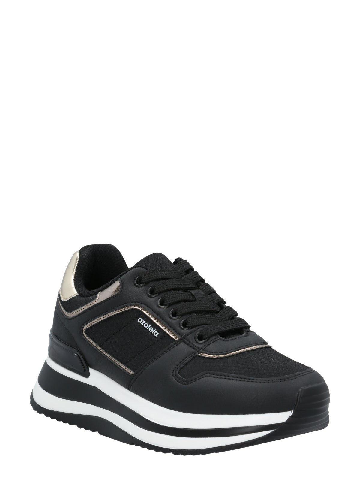 Zapatilla Mujer Edna Negro Azaleia