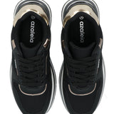 Zapatilla Mujer Edna Negro Azaleia