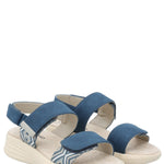 Sandalia Mujer Graziella Denim Azaleia