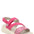 Sandalia Mujer Idara Fucsia Azaleia