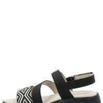 Sandalia Mujer Idara Negro Azaleia