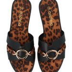 Sandalia Mujer Analissa Negro Azaleia