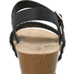 Sandalia Mujer Candida Negro Azaleia