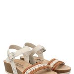 Sandalia Mujer Candida Ostra Azaleia