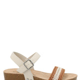 Sandalia Mujer Candida Ostra Azaleia