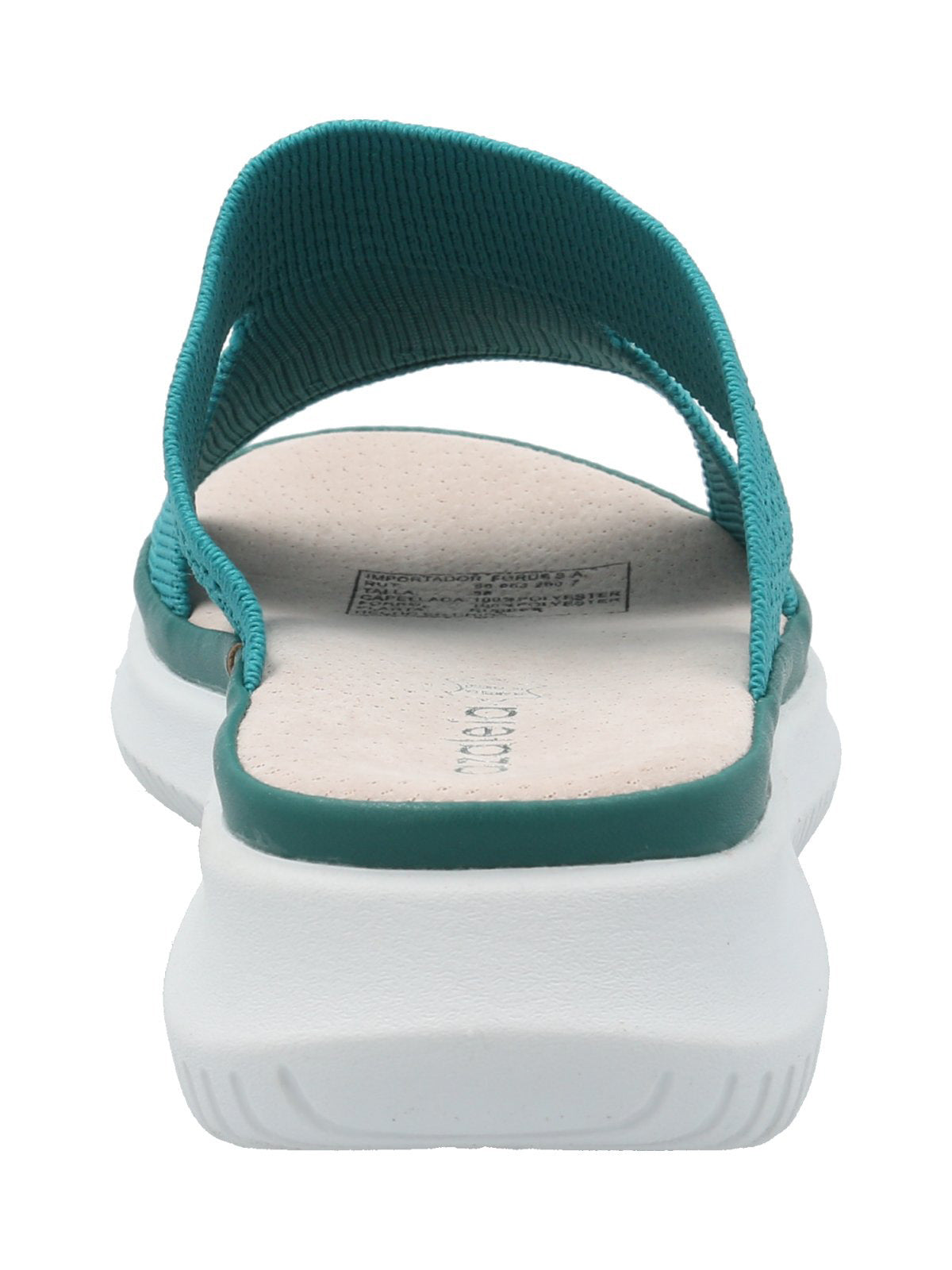 Sandalia Mujer Laraina Turquesa Azaleia